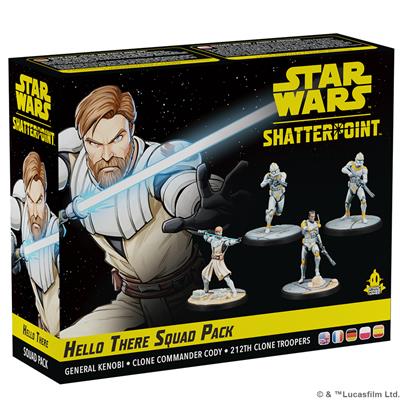 Star Wars Shatterpoint: Hello There - General Obi Wan Squad Pack