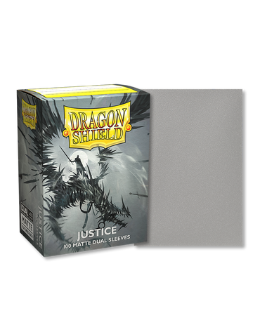 Justice - Dual Matte Sleeves - Standard Size