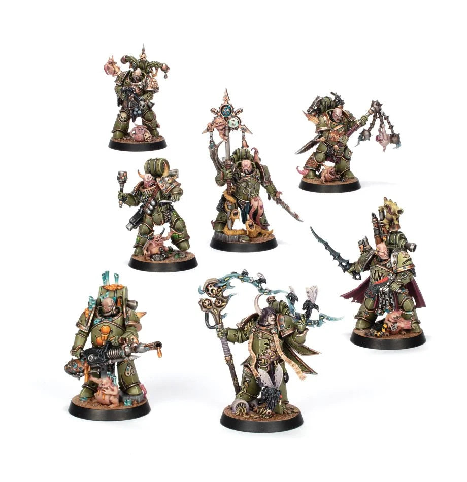 Space Marines Heroes Series 3 – Death Guard DISPLAY