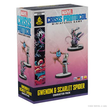 Hover to zoom | Click to enlarge MARVEL: CRISIS PROTOCOL – GWENOM & SCARLET SPIDER