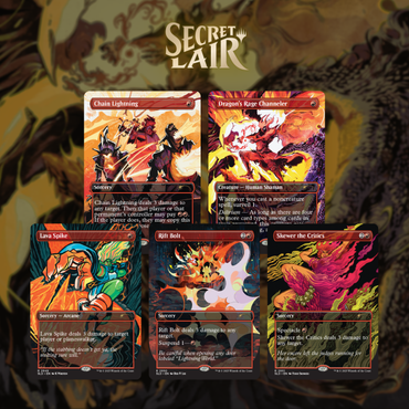 EVERYTHING IS ON FIRE Secret Lair (Non-Foil)