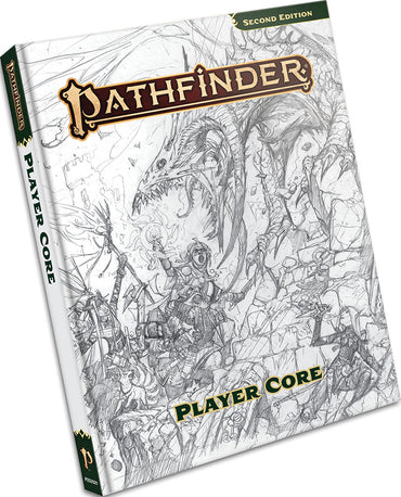 Pathfinder 2E: Player Core Rulebook (Sketch Cover)