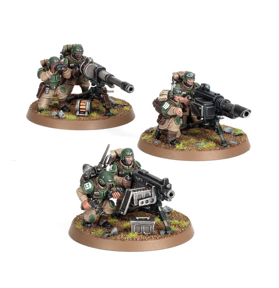 Warhammer 40K: Astra Militarum Heavy Weapons Squad