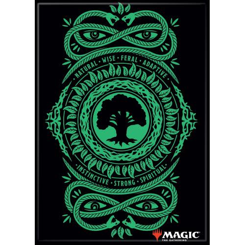MTG Green Forest Mana Magnet