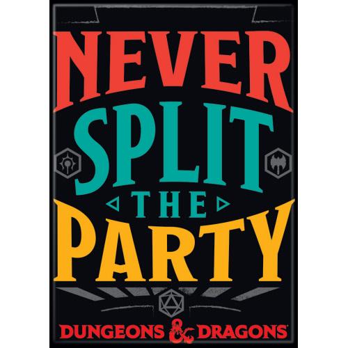 DnD Never Split the Party Magnet