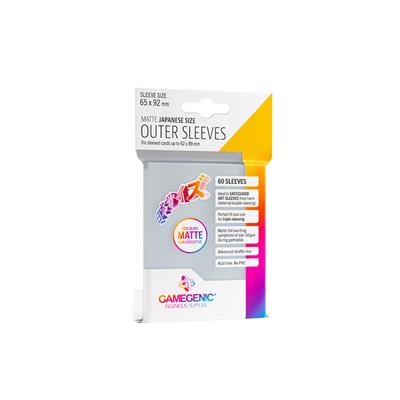 Gamegenic Sleeves: OUTER SLEEVES MATTE JAPANESE SIZE