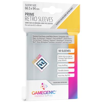 Gamegenic Prime Board Game Sleeves: Retro