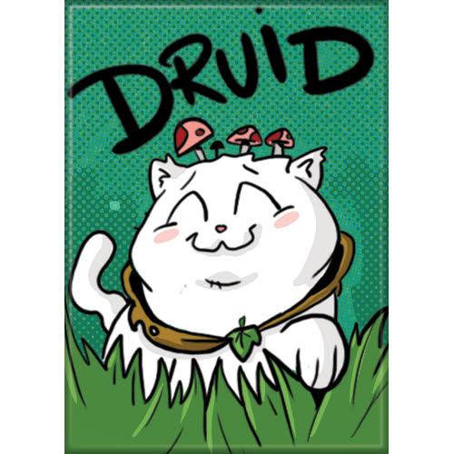 Critical Critters Druid Cat Magnet