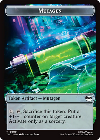 Mutagen // Food Double-Sided Token [Teenage Mutant Ninja Turtles Tokens]