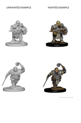 Dungeons & Dragons: Nolzur's Marvelous Unpainted Miniatures: Dwarf Female Fighter