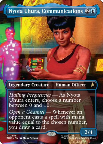 Nyota Uhura, Communications Officer (Borderless) [Star Trek]