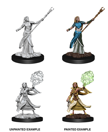 Dungeons & Dragons: Nolzur's Marvelous Unpainted Miniatures - Female Elf Sorcerer
