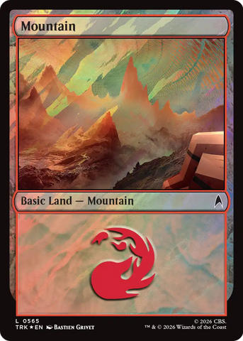 Mountain (0565) (Surge Foil) [Star Trek Commander]