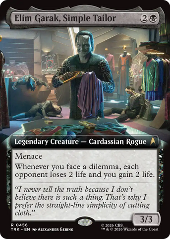 Elim Garak, Simple Tailor (Extended Art) [Star Trek]