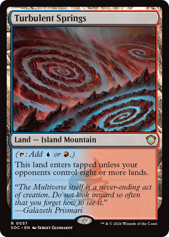 Turbulent Springs [Secrets of Strixhaven Commander]