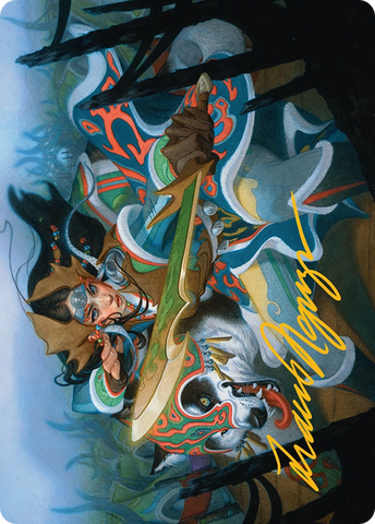 Eshki Dragonclaw Art Card (23/54) [Tarkir: Dragonstorm Art Series]