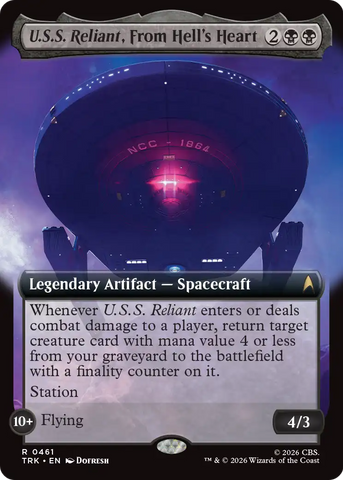 U.S.S. Reliant, From Hell's Heart (Extended Art) [Star Trek]