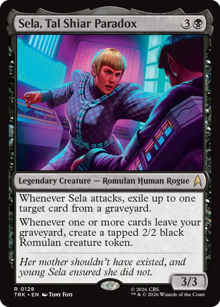 Sela, Tal Shiar Paradox [Star Trek]