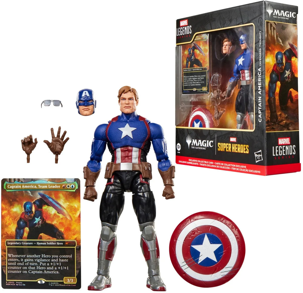 Marvel Super Heroes x Magic: The Gathering Captain America (Avengers: Twilight)