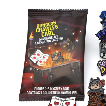 Dungeon Crawler Carl Adventure's Enamel Pin