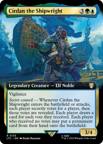 Cirdan the Shipwright (Extended Art) [The Lord of the Rings: Tales of Middle-Earth Commander]