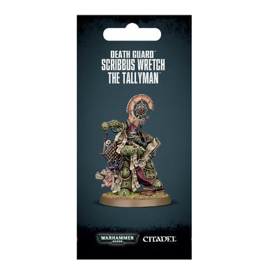 Warhammer 40K: Death Guard Scribbus Wretch, the Tallyman