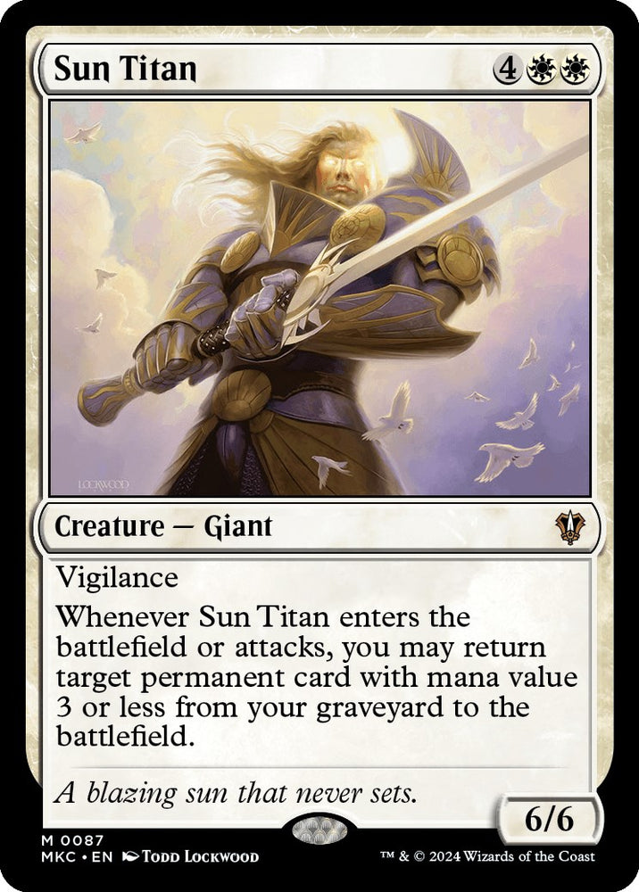 Sun Titan [Murders at Karlov Manor Commander]