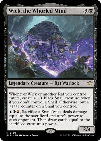 Wick, the Whorled Mind (Promo Pack) [Bloomburrow Promos]