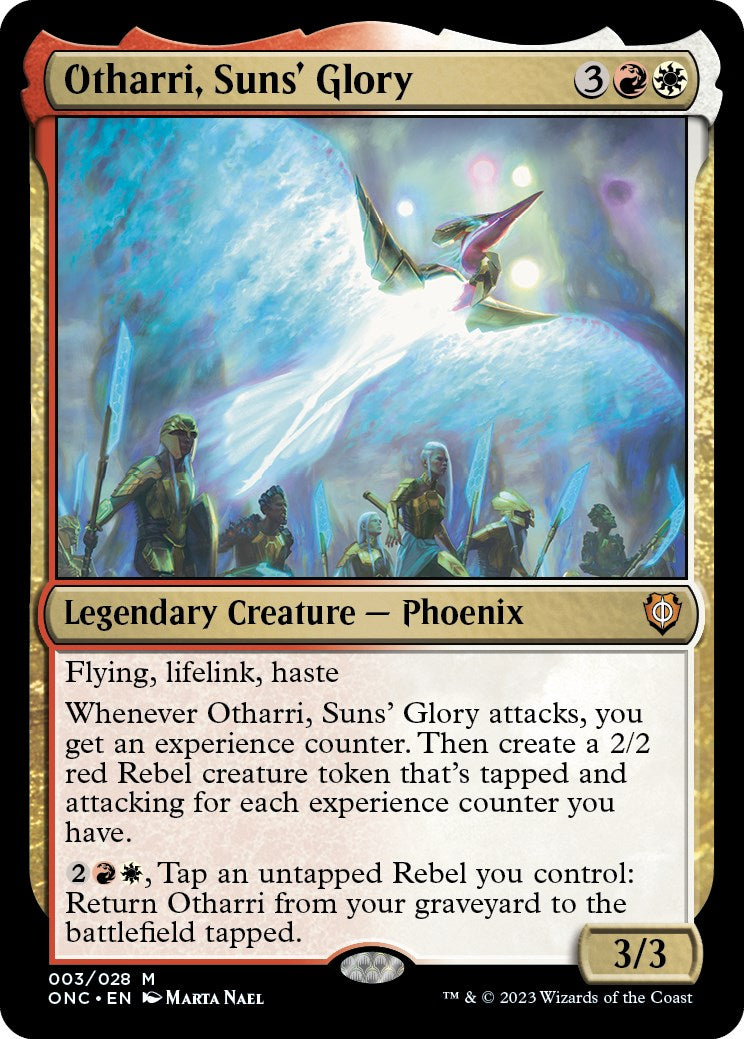 mtg phyrexia all will be one commander cards Phyrexia: Otharri, Suns' Glory [Phyrexia: All