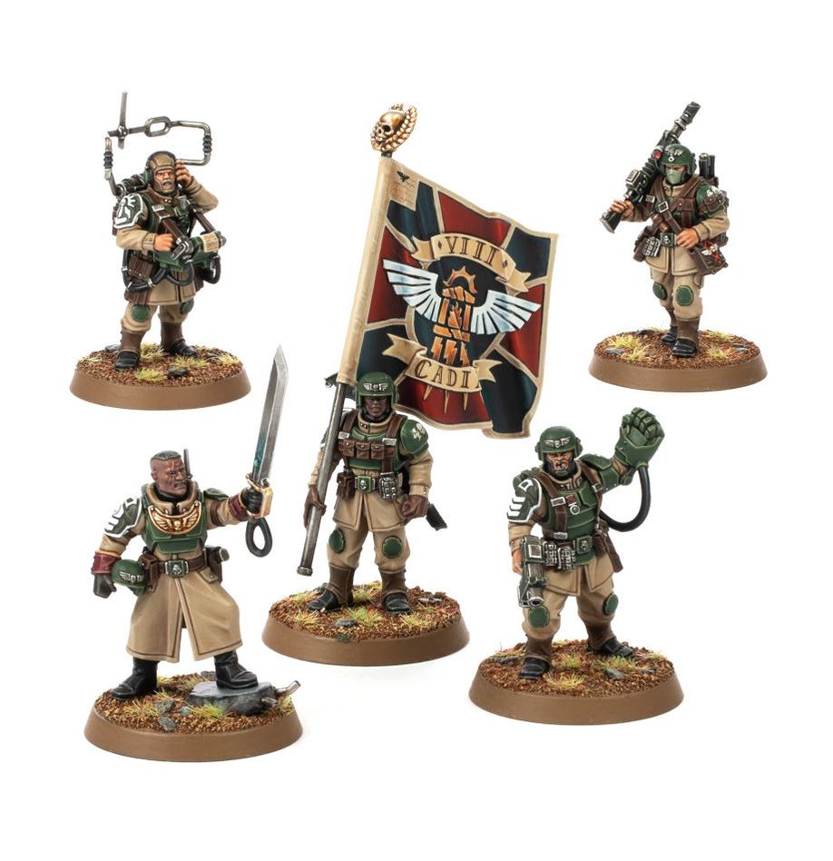 Warhammer 40k: Cadian Command Squad