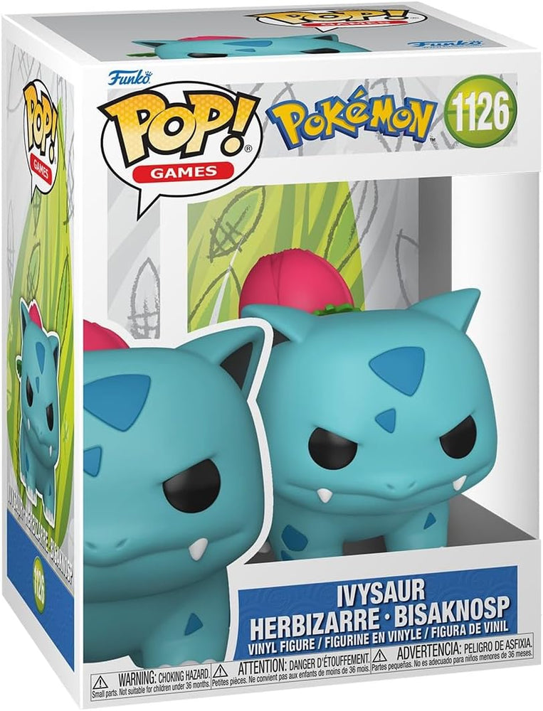 Funko Pop! Games: Pokemon - Ivysaur - Collectable Vinyl Figure