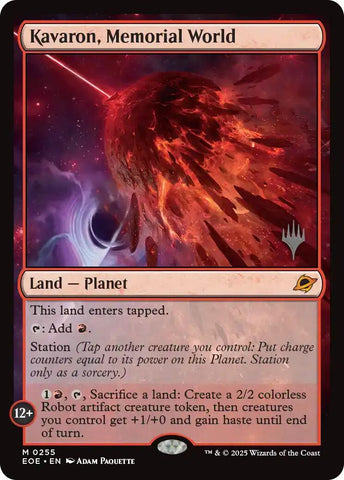 Kavaron, Memorial World [Edge of Eternities Promo Pack]