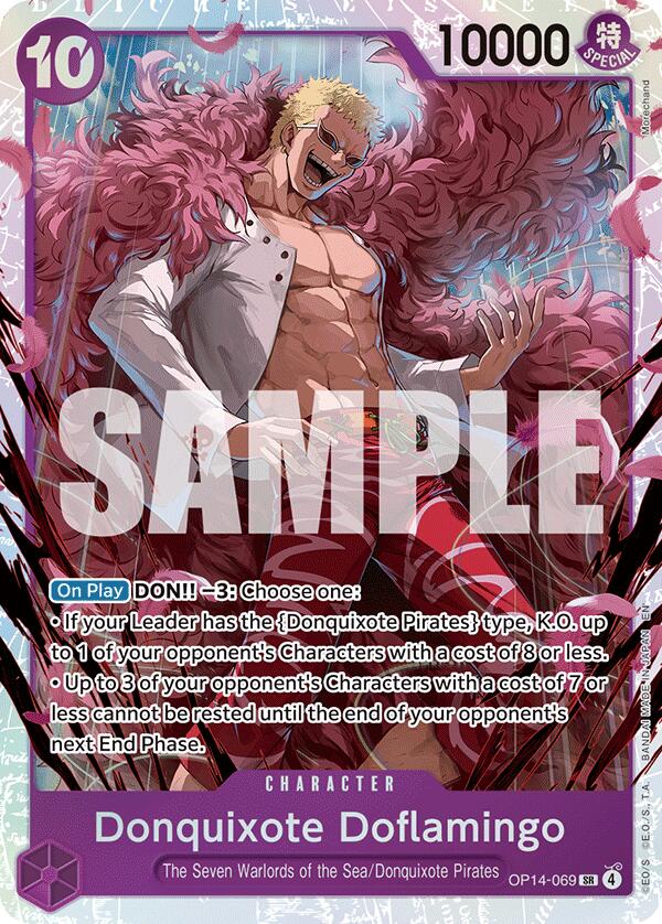 Donquixhote Doflamingo (OP14-069) [The Azure Sea's Seven]