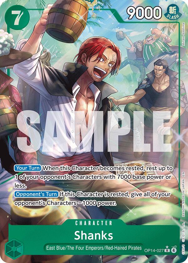 Shanks (Alternate Art) [The Azure Sea's Seven]