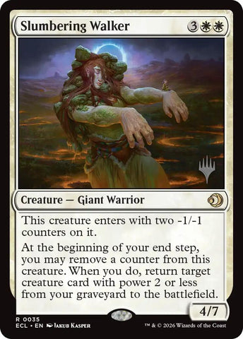 Slumbering Walker [Lorwyn Eclipsed Promos]