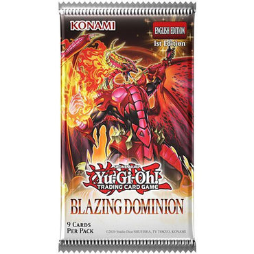 Yu-Gi-Oh! Blazing Dominion booster pack