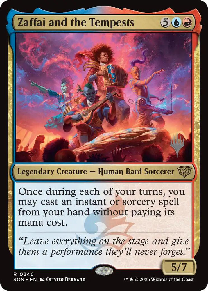 Zaffai and the Tempests [Secrets of Strixhaven Promos]