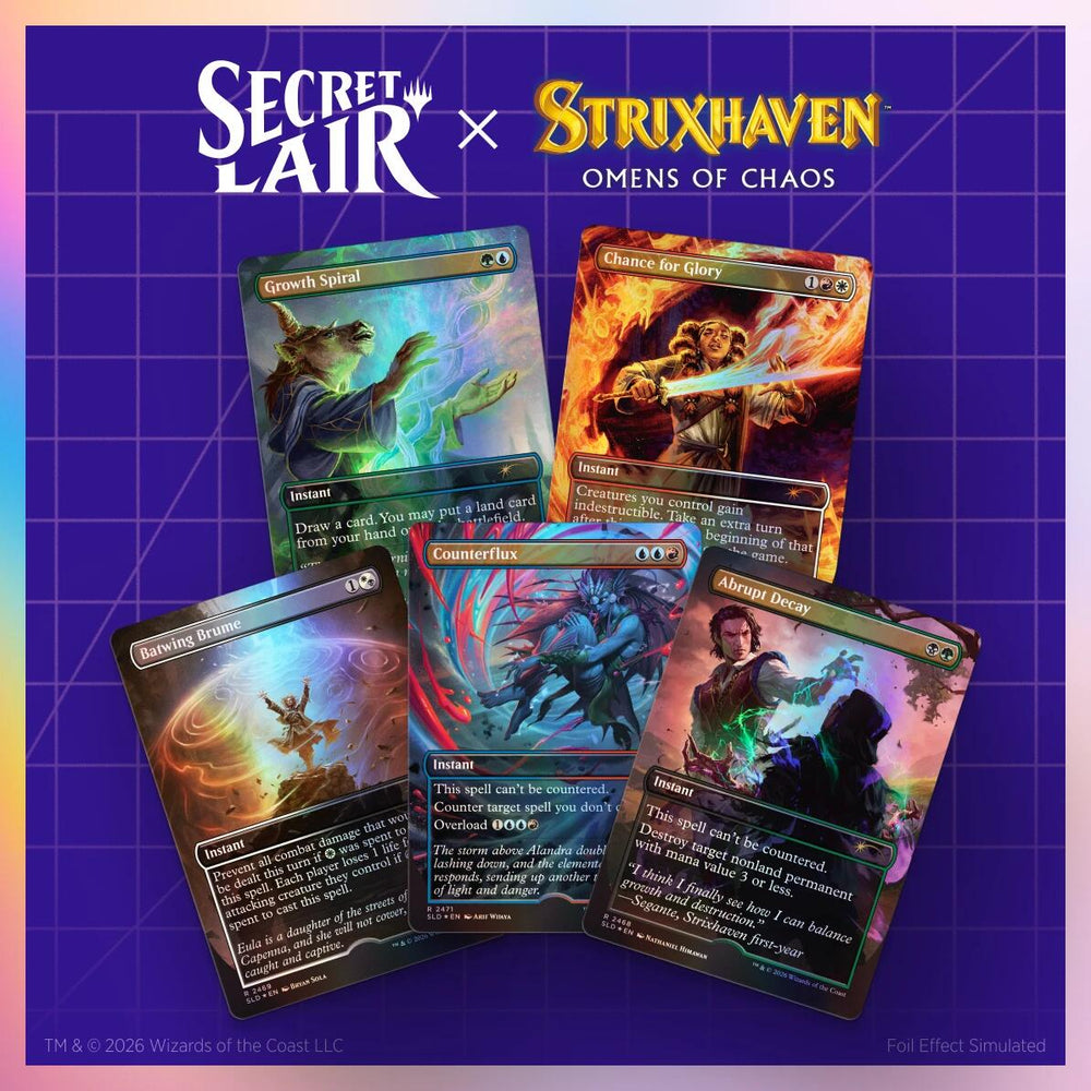 Secret Lair Drop: Omens of Chaos (Traditional Foil Edition)