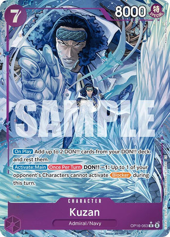 Kuzan (Alternate Art) [The Time of Battle]