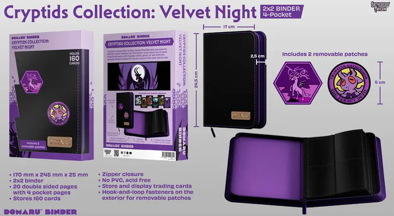 Gatherers' Tavern 12 PKT Domaru Binder Cryptide Collection
