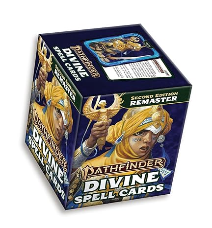 Pathfinder 2E: Divine Spell Cards (Remastered)