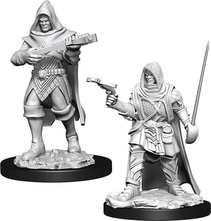 Dungeons & Dragons Nolzur's Marvelous Unpainted Miniatures: Human Rogue (Male)