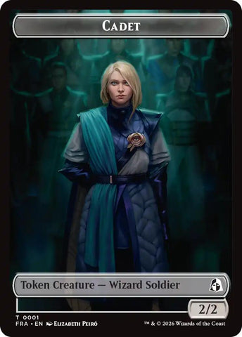 Cadet // Map Double-Sided Token [Reality Fracture Commander Tokens]