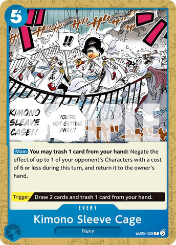 Kimono Sleeve Cage [Extra Booster: One Piece Heroines Edition Vol. 2]
