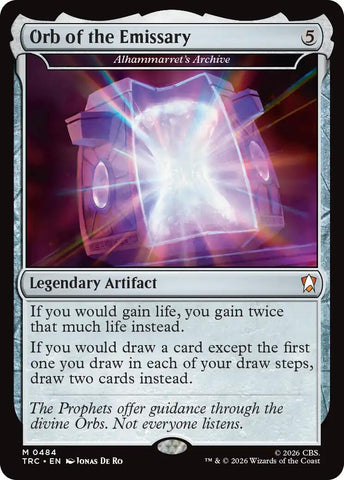 Orb of the Emissary - Alhammarret's Archive (Surge Foil) [Star Trek Commander]