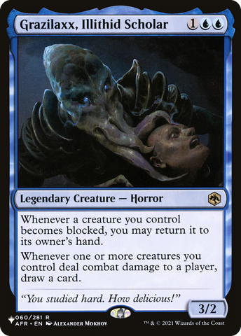 Grazilaxx, Illithid Scholar [The List]