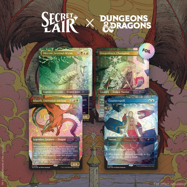 Secret Lair x Dungeons & Dragons®: Whispers in Candlekeep Foil Edition Edition