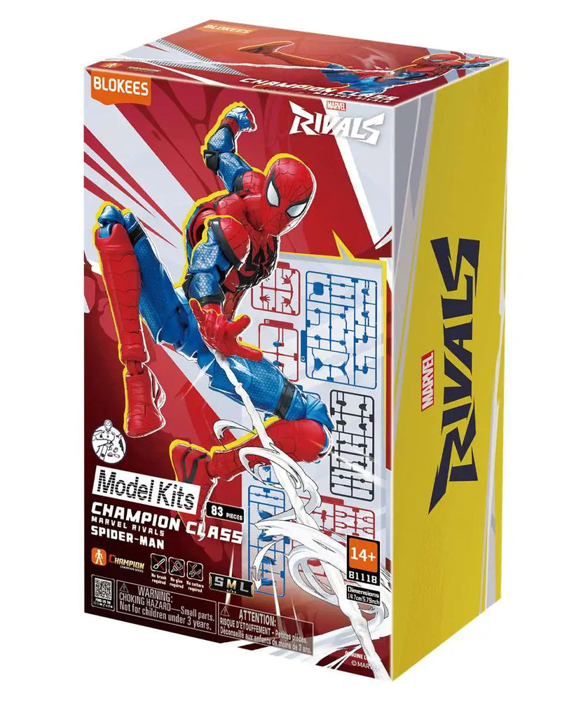 Marvel Rivals Champion Class Spider-Man Model Kit