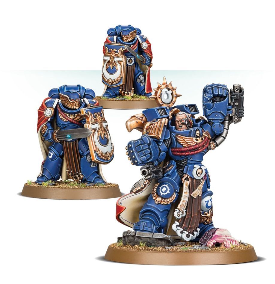 Space Marines: Marneus Calgar with Victrix Honor Guard