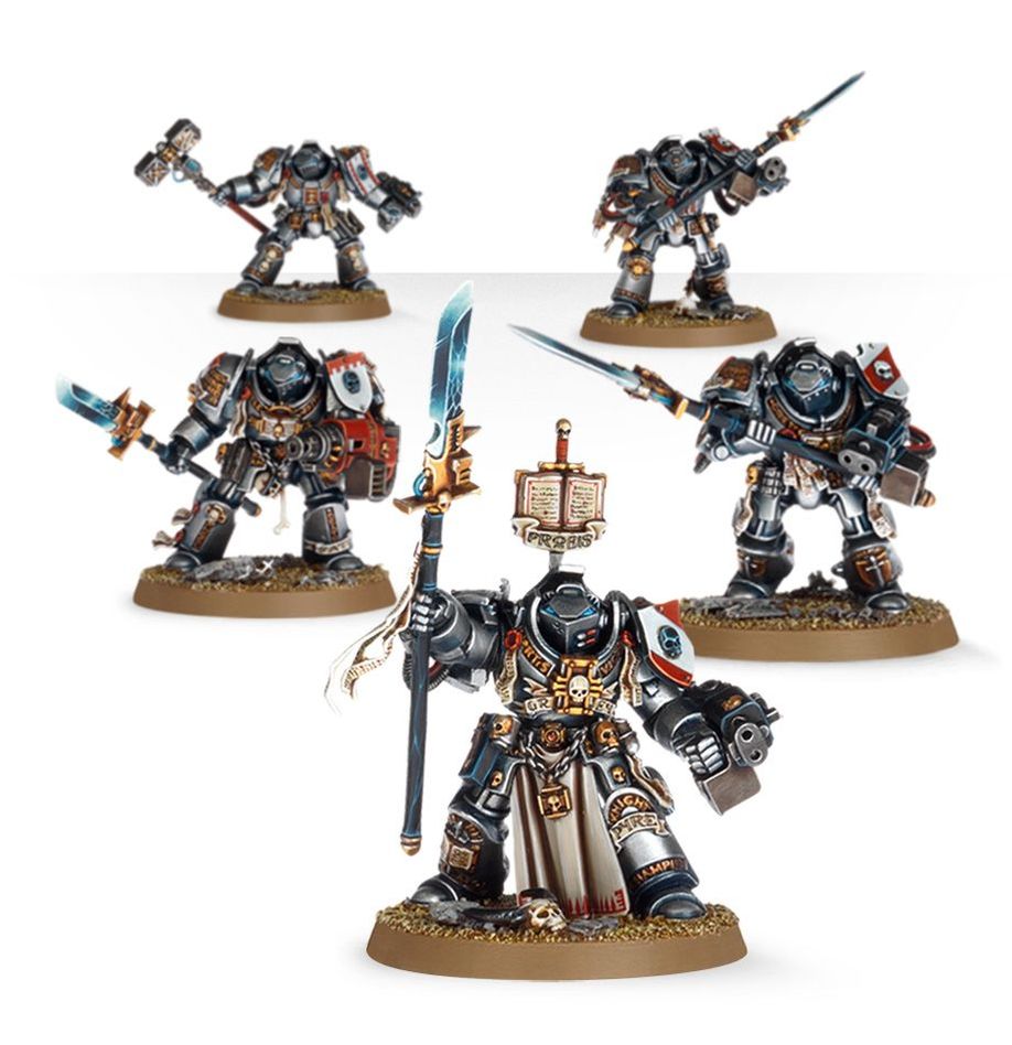 Warhammer 40K: Grey Knights Brotherhood Terminator Squad